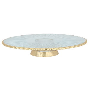Al Saif Gallery porcelain cake stand, round, base - transparent product image 2