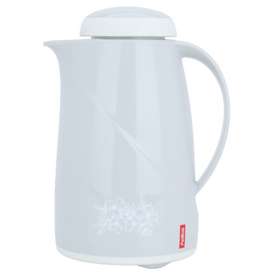 Helios Thermos, 0.6 L, Glass Inner Carrier, Plastic Outer Body - Light Grey product image 2