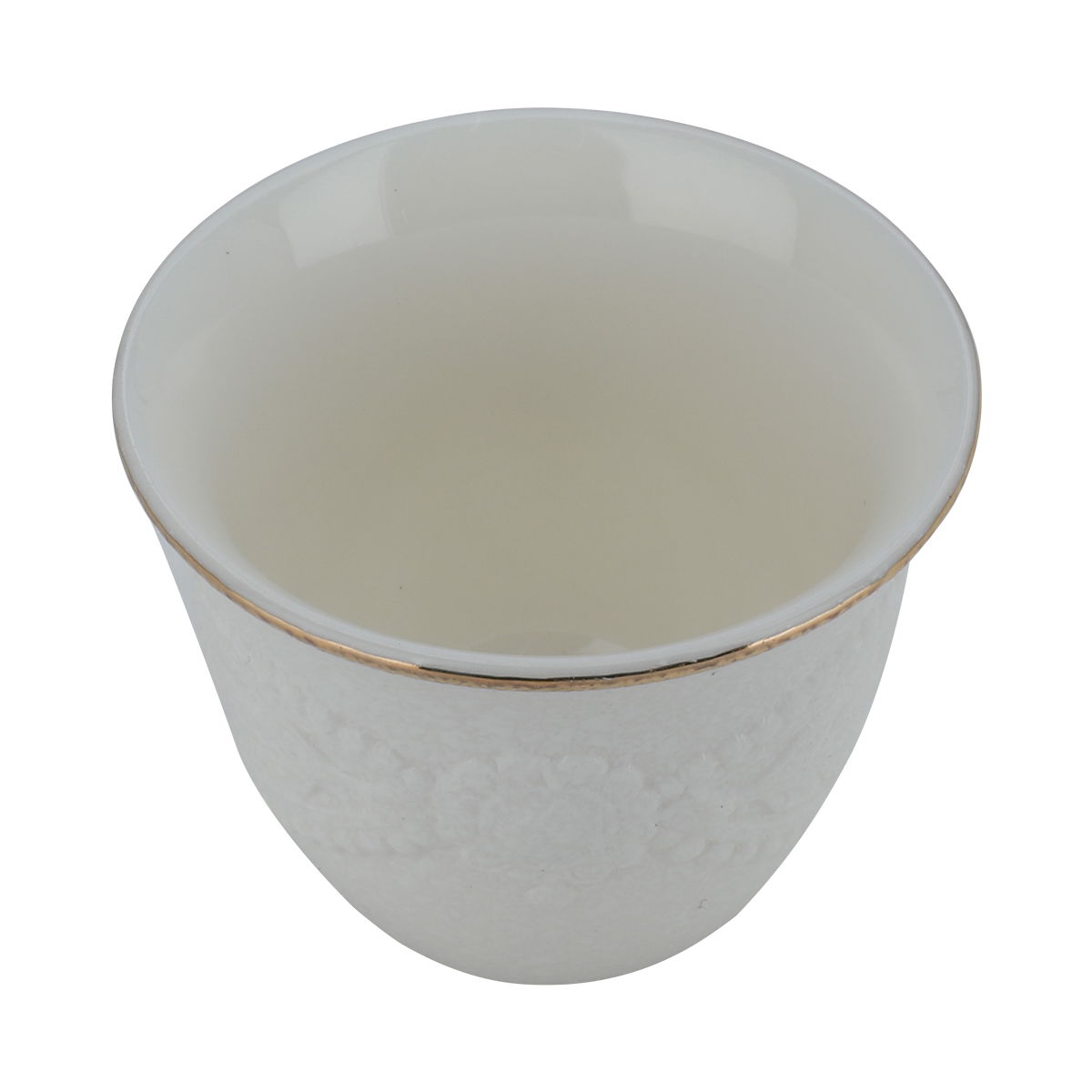 Al Saif Gallery Arabic coffee cups, porcelain, 12 pieces - white product image 3