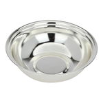 Steel Tamriya   with gold embossed cover Al Saif Gallery, 14.7x14.7x7.2 cm, round - silver product image 3