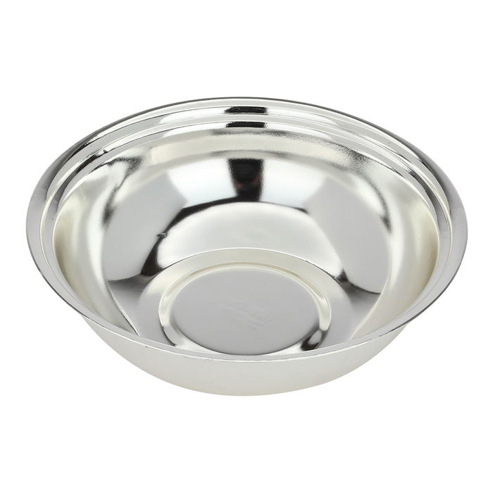 Steel Tamriya   with gold embossed cover Al Saif Gallery, 14.7x14.7x7.2 cm, round - silver product image 3