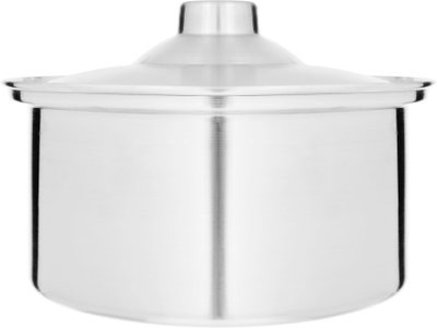 Al Saif Almasi aluminum pots set, 5 pieces - silver product image 3
