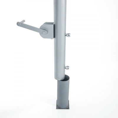 قوائم تنس ارضي الفالح، معدن قوى - فضي product image 4