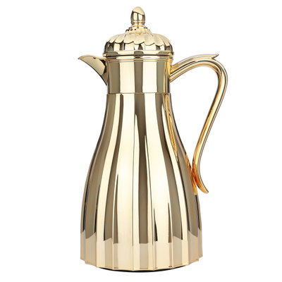 طقم ترامس استيل السيف غاليري(كندة)، 1 لتر - 0.75 لتر، 2 قطعة - ذهبي product image 2