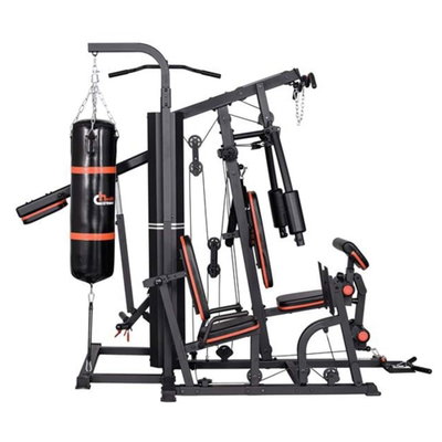 جهاز هوم جيم هيلثكير، 4 محطات متكاملة، 205x270x218 سم، HG42 - اسود احمر product image 6