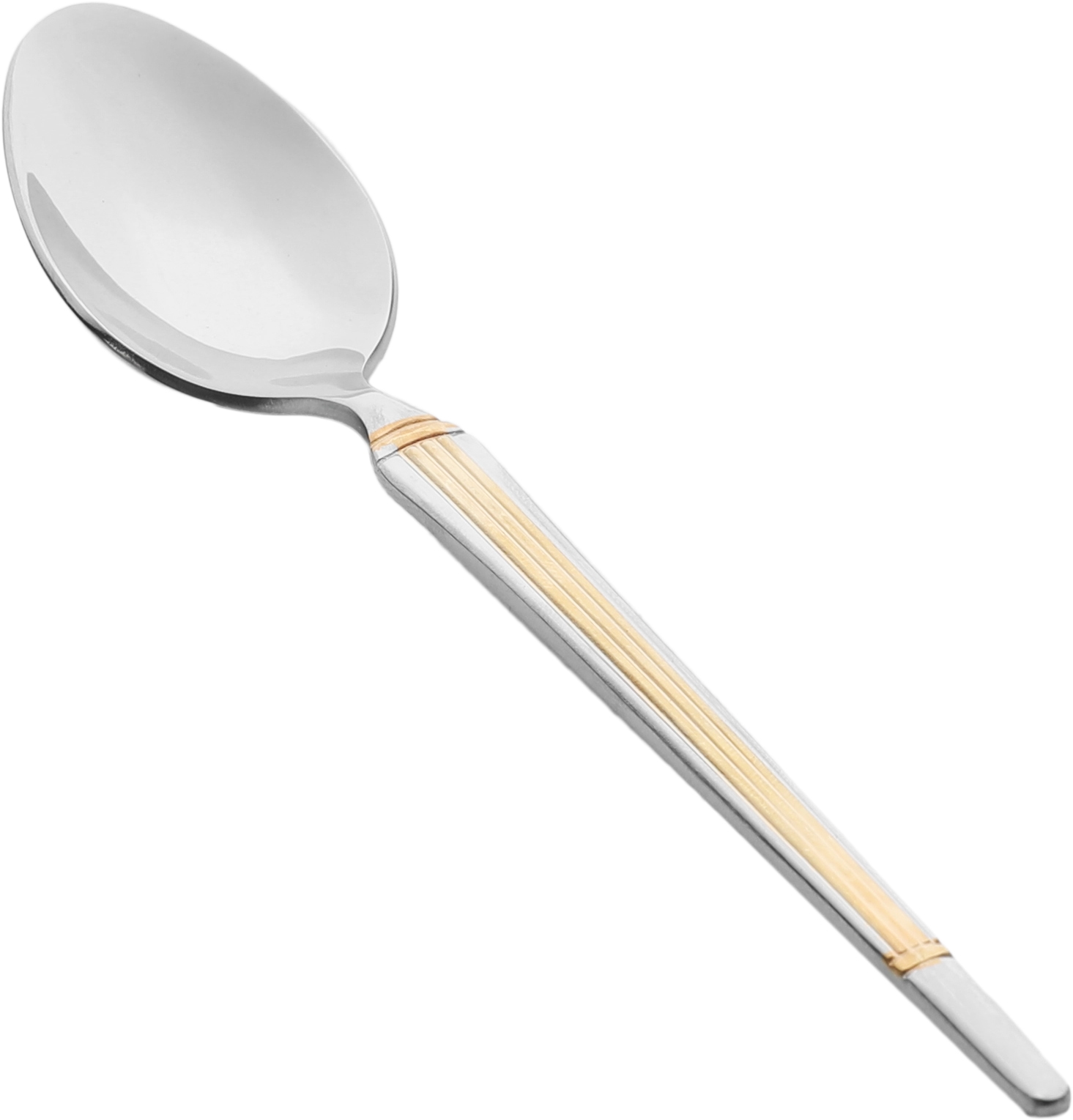 Al Saif Gallery steel cutlery set, 72 pieces - golden silver product image 16