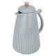 Harmony Al Saif Gallery thermos, 1 liter, thermal glass inner container, porcelain outer shell - gray product image 2
