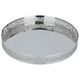 Al Saif Gallery Steel Serving Tray, 40x40x5 cm - Silver product image 2
