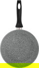 Falz granite cookware set with glass lid, 7 pieces, Turkish - grey product image 5