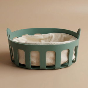 Al Saif Gallery Steel Basket, 24X19X9 Cm - Green product image