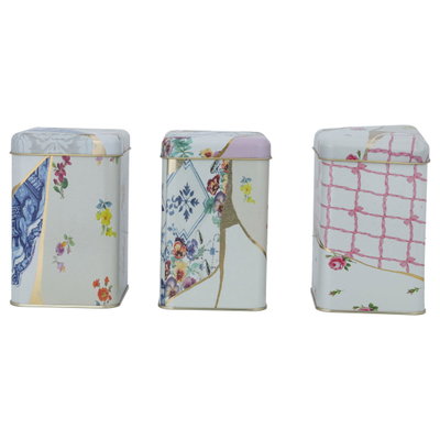 Al Saif Gallery Steel Storage Boxes Set, 3 Pieces - Multi Color product image 2