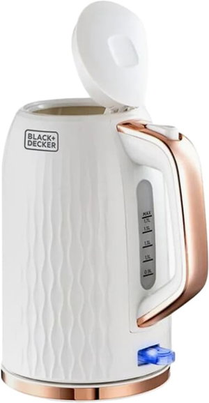 غلاية بلاك آند ديكر، 2200 واط، سعة 1.7 لتر، JC190W-B5 - أبيض product image 2