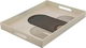 Al Saif Gallery Plastic Serving Tray, 40x30x4 cm, Rectangular - Beige Brown product image 2