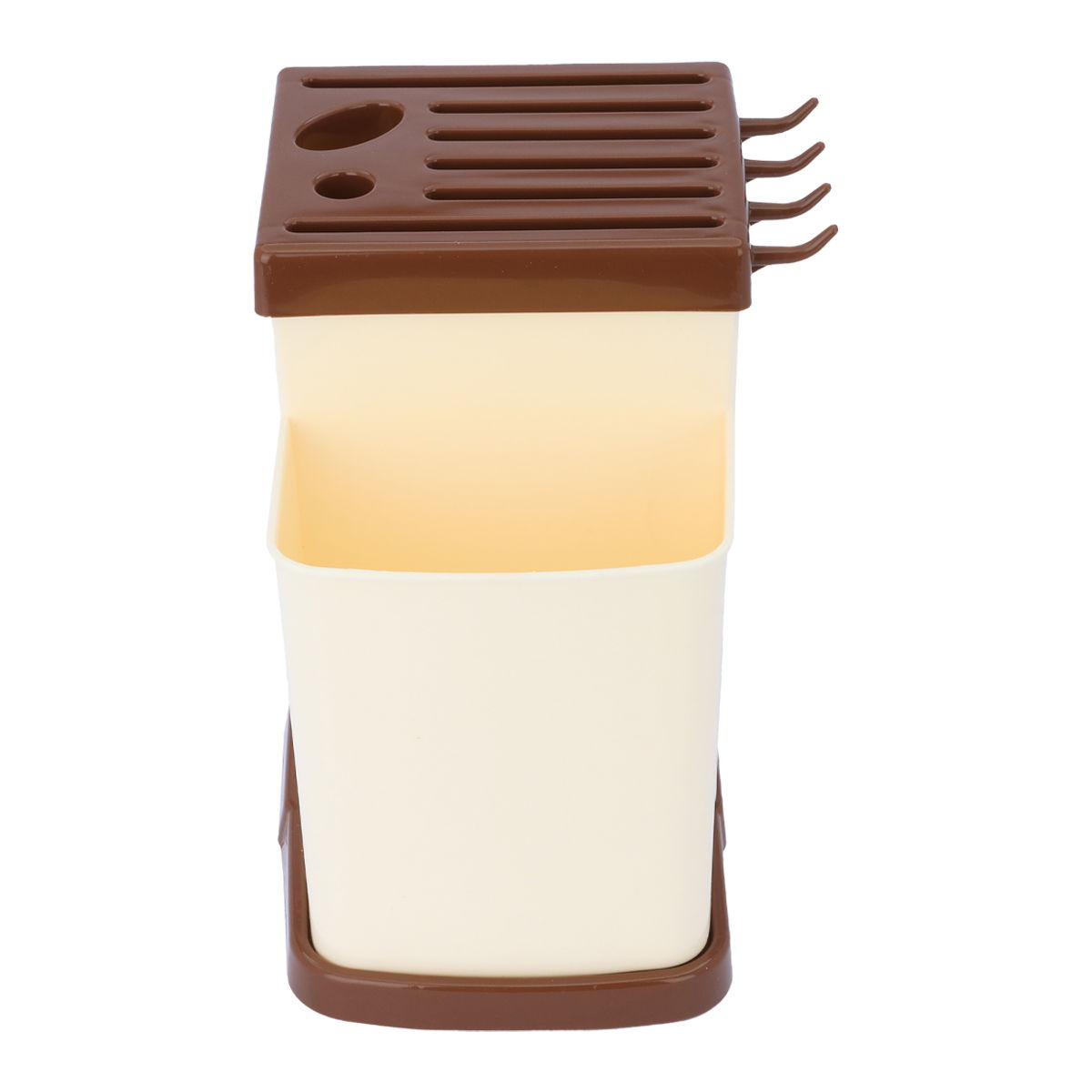 صندوق تخزين بلاستيك السيف غاليري، مستطيل - بيج product image 3