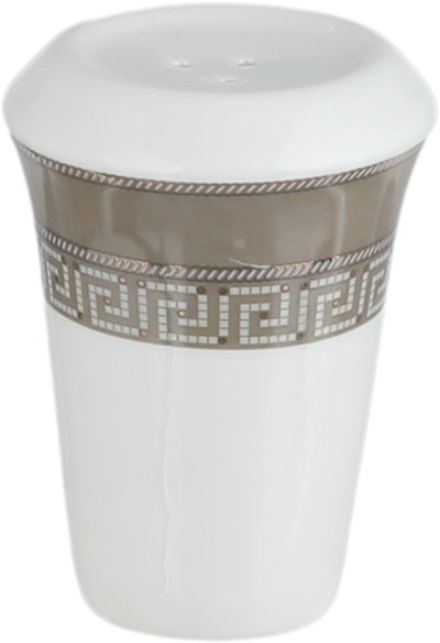 طقم تقديم سفرة بورسلان السيف غاليري، 166 قطعة، نقش فضي - أبيض بني product image 10