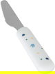 Al Saif Gallery Stainless Steel Cutlery Set, 3 Pieces, Silicone Handle - Beige product image 3