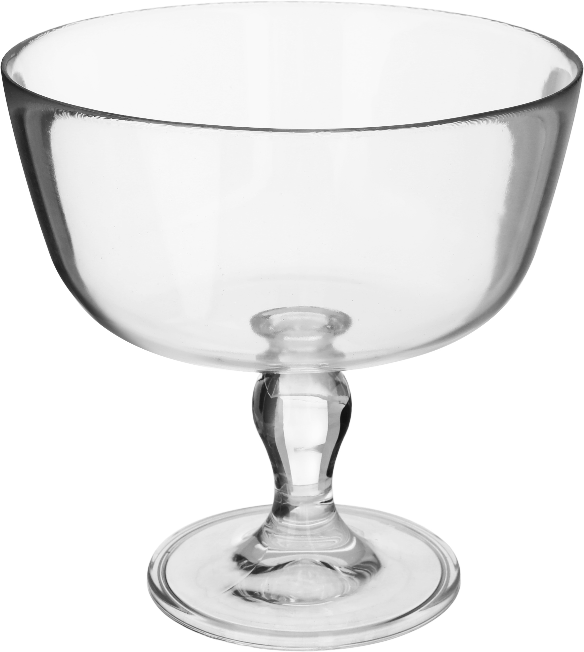 Pasabahce glass dessert dish, 22x22x23 cm - Clear product image 1