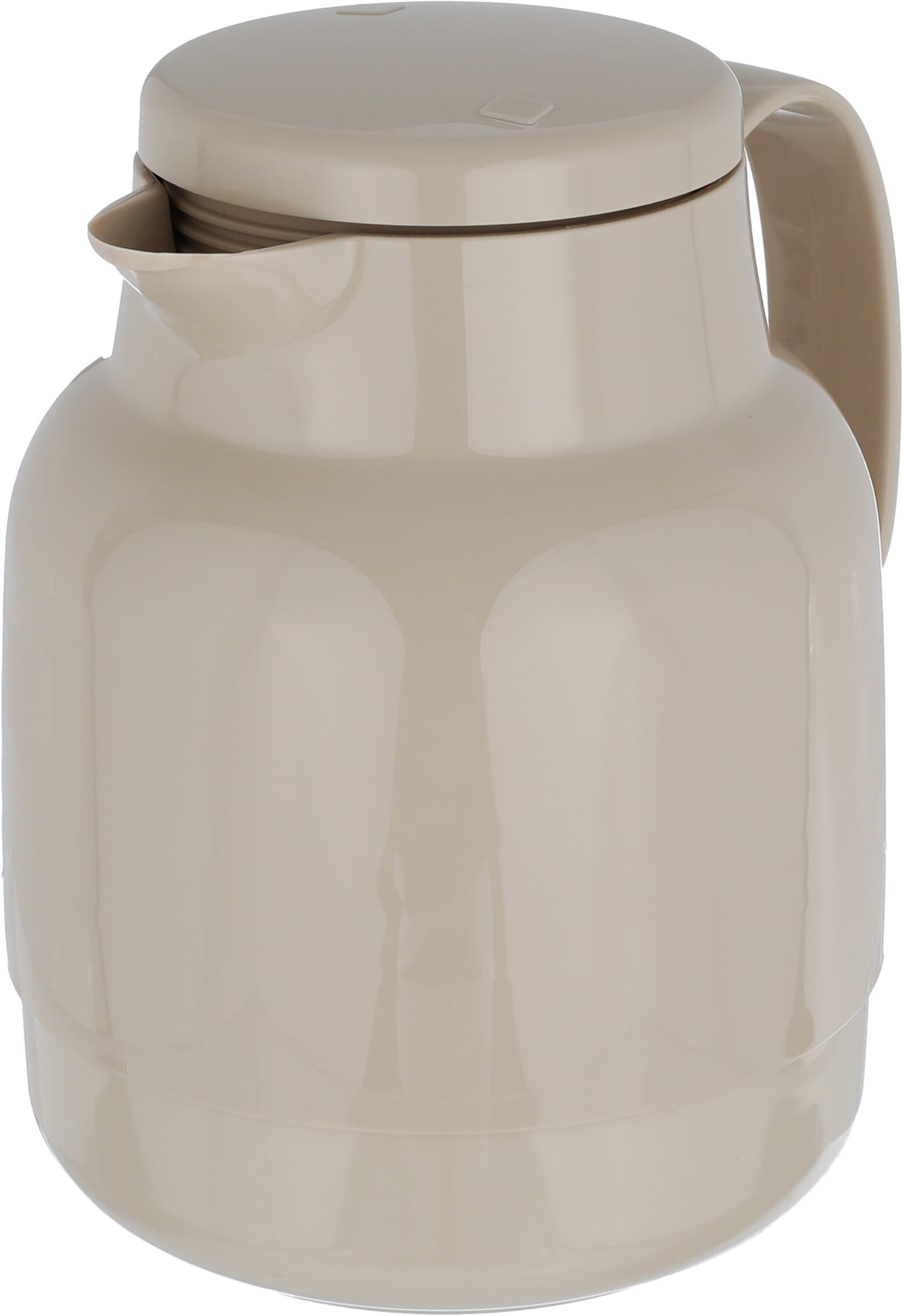 Helios thermos, 1.3 liters, glass inner container, plastic outer shell - dark brown product image 2