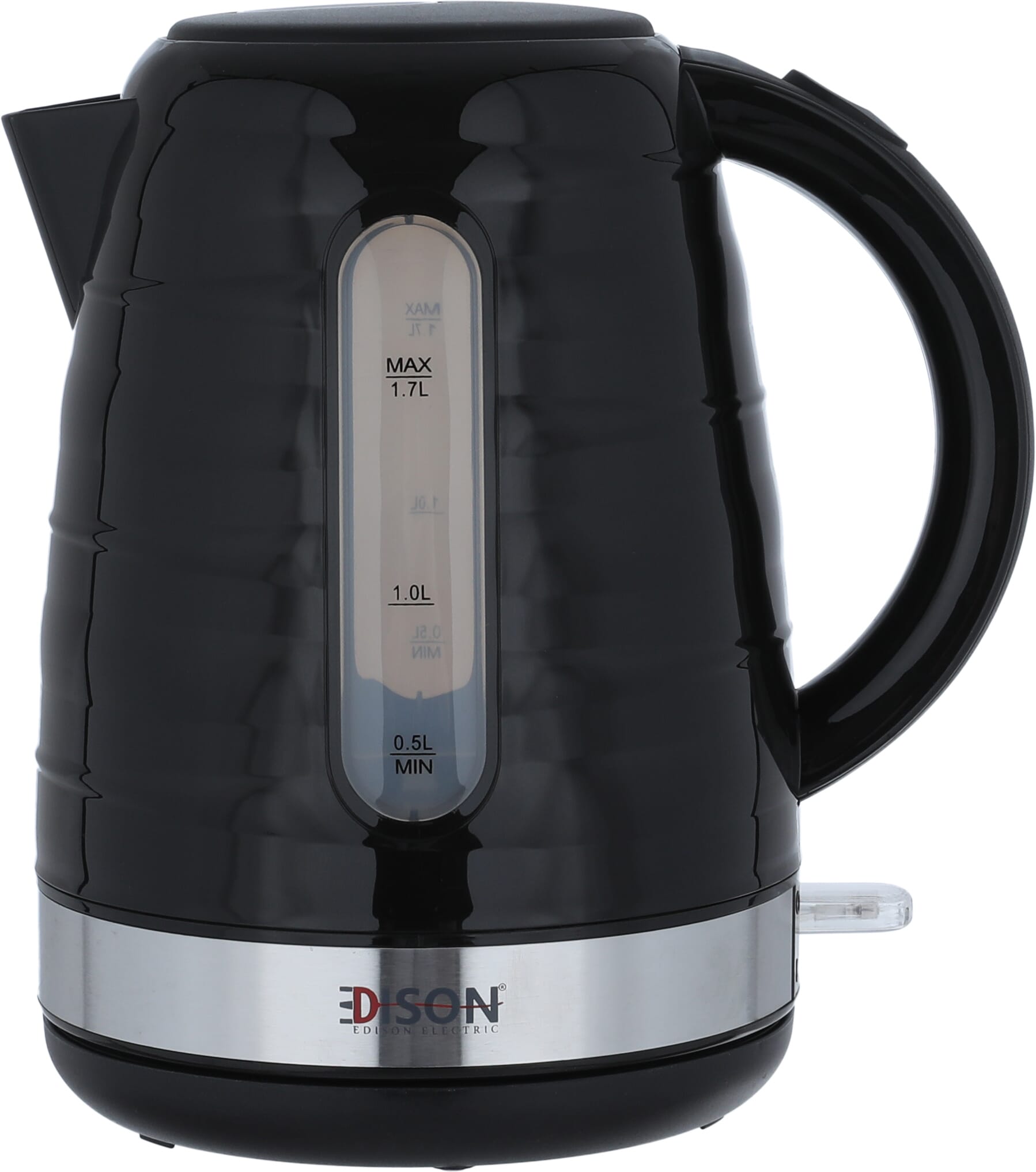 Edison Electric Kettle, 2200 Watt, 1.7 Liter - Black product image