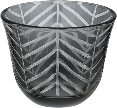 طقم فناجين قهوة سعودي زجاج السيف غاليري، 12 قطعة، مشجر - أسود شفاف product image 2