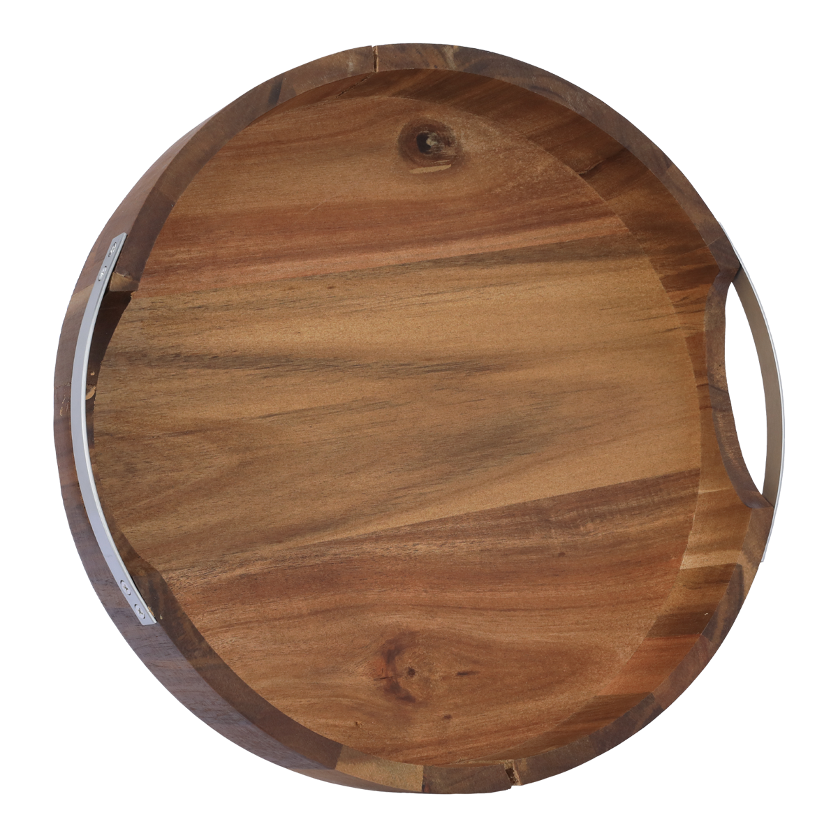 Al Saif Gallery Wooden Serving Tray, 35x35x6 - Brown product image 1