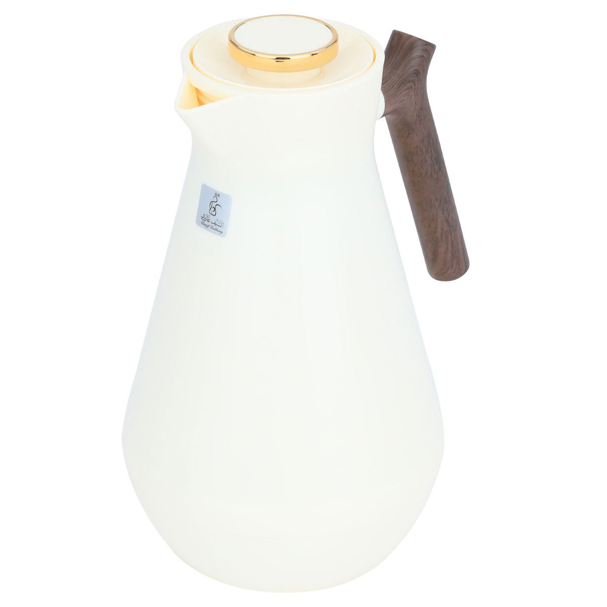 ترمس أمادا إفرست، 1.5 لتر، حافظة داخلية زجاج حراري، هيكل خارجي بلاستيك - أبيض product image 2