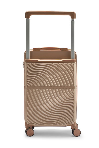 طقم شنط سفر بولي كربونات ليمرا، 20 24 بوصة، 4 عجلات، بزاوية 360 درجة، OT-9002 - ذهبي product image 5