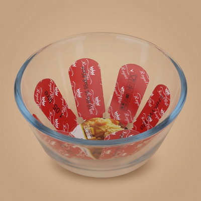 Al Saif Gallery Pyrex glass bowl, 1.05 litres, round - clear product image 1