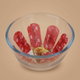 Al Saif Gallery Pyrex glass bowl, 1.05 litres, round - clear product image 1