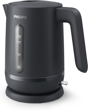 غلاية كهربائية فيليبس، 2200 واط، 1.7 لتر، فلتر قابل للإزالة، HD9314/90 - اسود product image