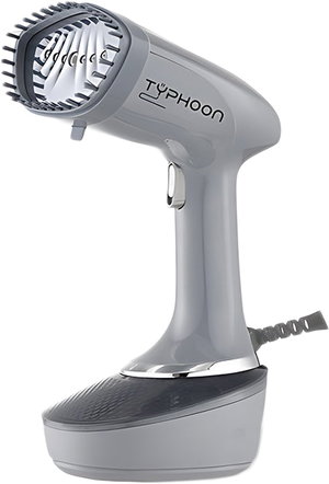 كاوية بخار محمولة تايفون، 1500 واط، 400 مل، حماية من الحرارة الزائدة، TY-06-001 GRY - رمادي product image