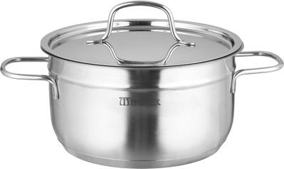 MIROLEX Stainless Steel Cookware Set, 9 Pieces - Silver product image 6