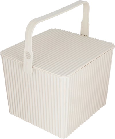 Proof Plastic Carrying Box, 27 x 26 x 21 cm - Beige product image 4