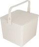Proof Plastic Carrying Box, 27 x 26 x 21 cm - Beige product image 4