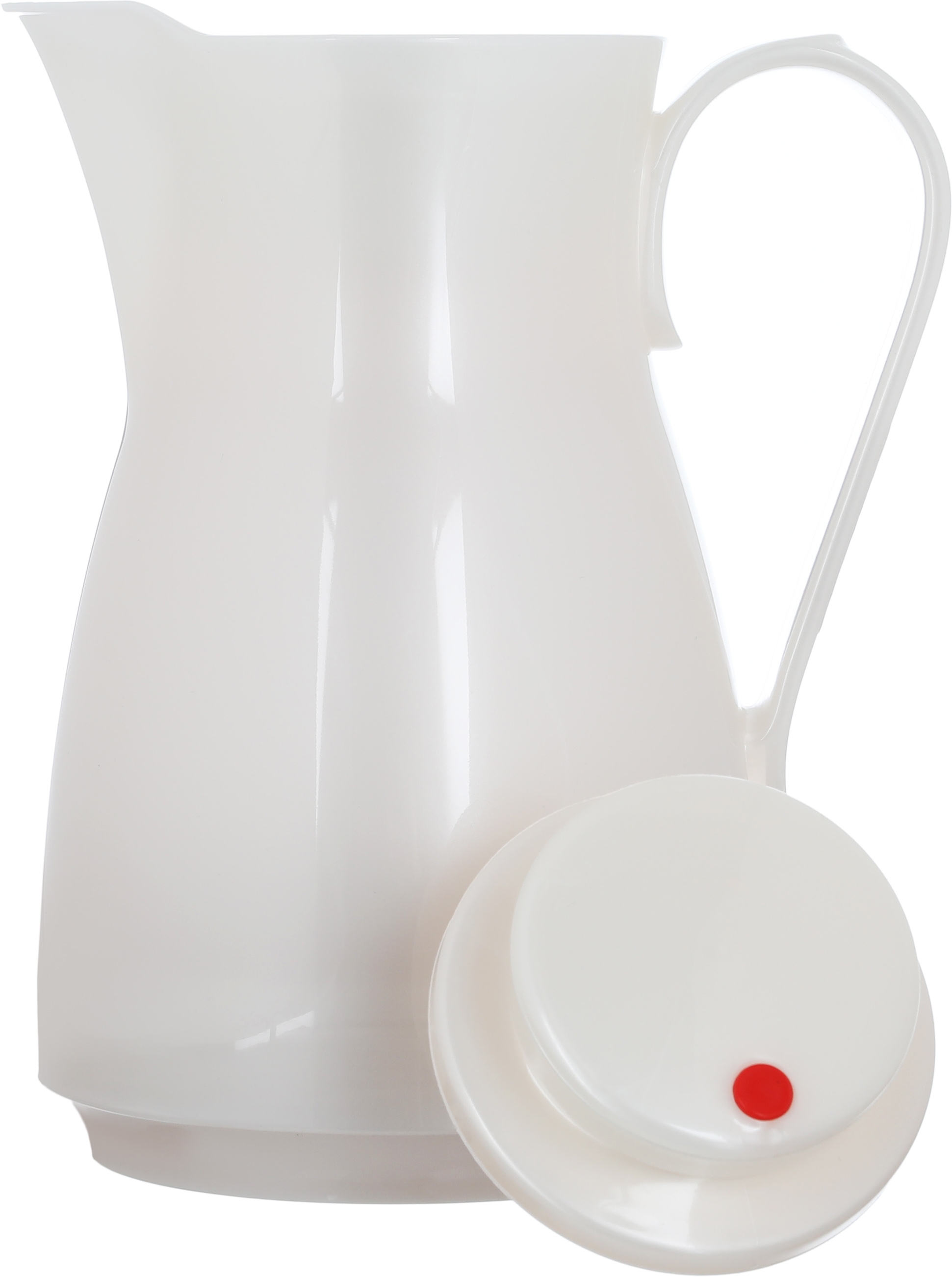 ترمس روتبونت، 1 لتر، حافظة داخلية زجاج، هيكل خارجي بلاستيك - أبيض product image 3