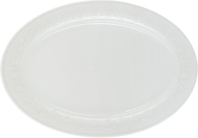 طقم سفرة بورسلان السيف غاليري، 44 قطعة، حواف مزخرفة - ابيض product image 13