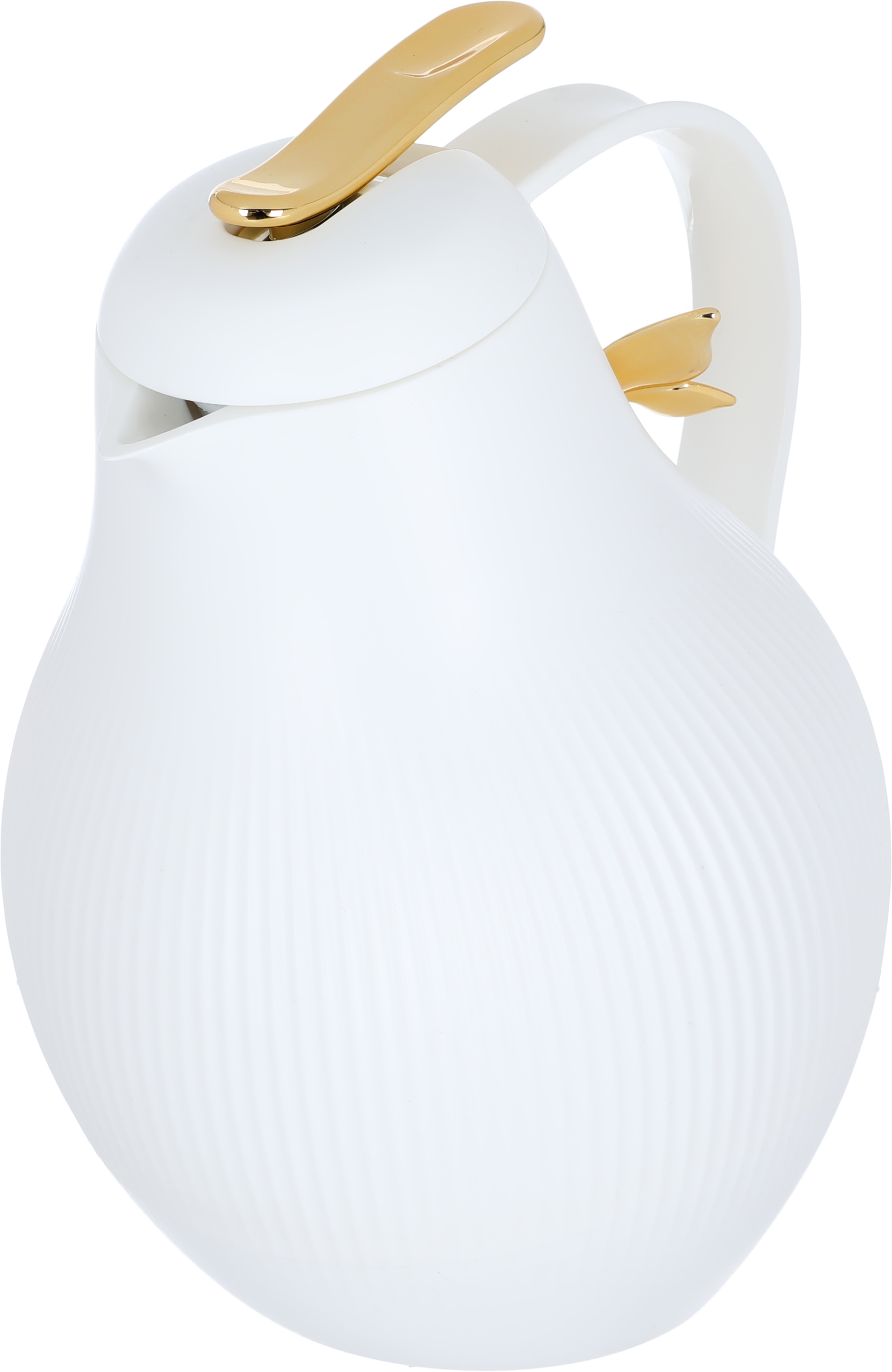 Al Saif Gallery Dora thermos, 1.5 liters, thermal glass inner container, plastic outer shell - white product image 4