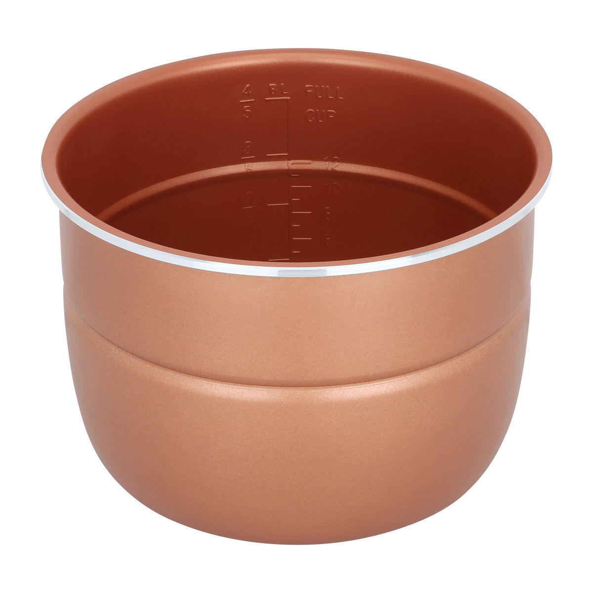 Tefal Al Saif Gallery copper inner pot, 6 liters, special for Edison pressure cooker - brown product image 1