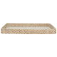 Al Saif Gallery wicker tofareya, 48 x 39 x 5 cm, rectangular, large - beige product image 1