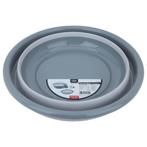 حوض غسيل سيليكون السيف غاليري، 900 مل، قابل للطي - رمادي product image 2