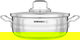 Korkmaz Astra 2 Stainless Steel Cookware Set, 11 Pieces - Silver product image 3