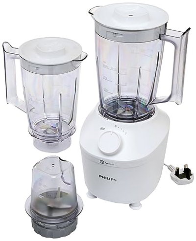 خلاط كهربائي فيليبس سيريس 3000، 450 واط، 1.9 لتر، HR2041/50 - ابيض product image 3
