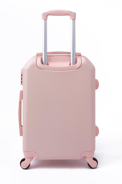 Limra ABS Airplane Cabin Bags, 20 Inch, 4 Wheels, 360 Degree Angle, LMA-1282 - Pink product image 2