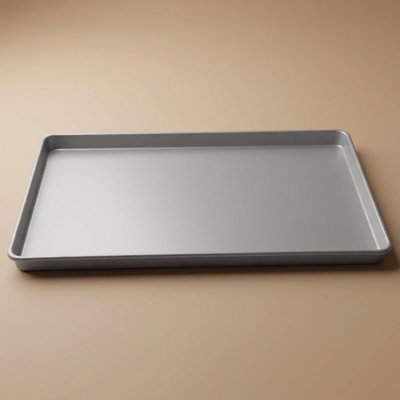 صينية كيك ألمنيوم بيك شيف، 41×28.6×3 سم، مستطيلة - فضي product image 1