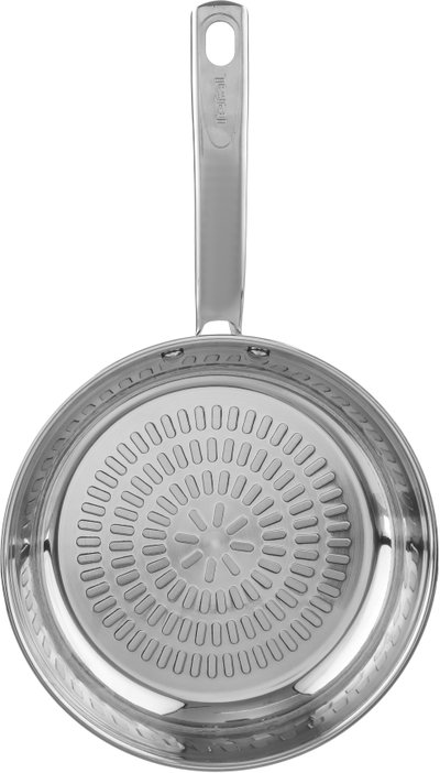 Tefal Stainless Steel Frying Pan with Side Handle, 28 cm - Silver product image 2
