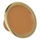 Al Saif Gallery steel cake stand, round, base - brown product image 3
