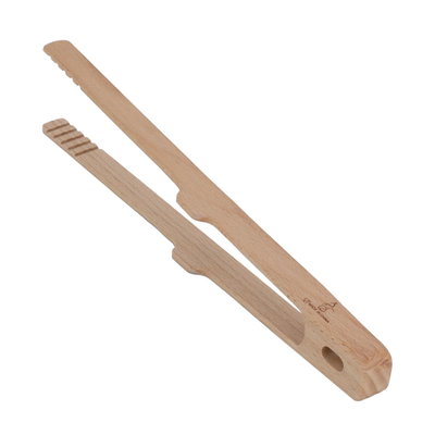 Al Saif Gallery Wooden Food Tongs - Brown product image 3