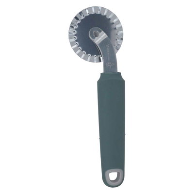 Al Saif Gallery steel pastry cutter, with silicone handle - green product image 3