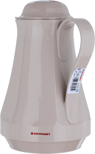 Rotpont thermos, 1 liter, glass inner container, plastic outer shell - beige product image 3
