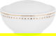 طقم سفرة بورسلان السيف غاليري، 166 قطعة، حافة ذهبي - ابيض product image 12